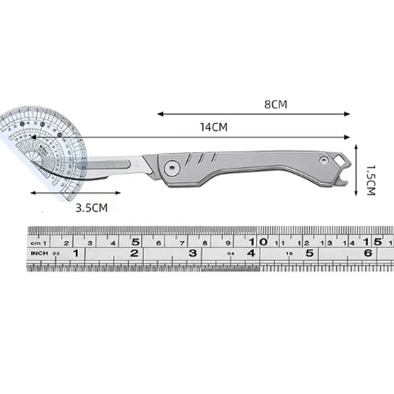 BladeSwift - Folding Scalpel Knife + 10 Replaceable Blades