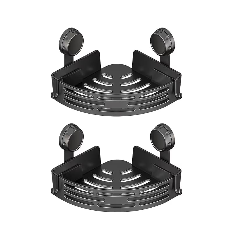 AquaVault – Triangle Suction Cup Shower Caddy