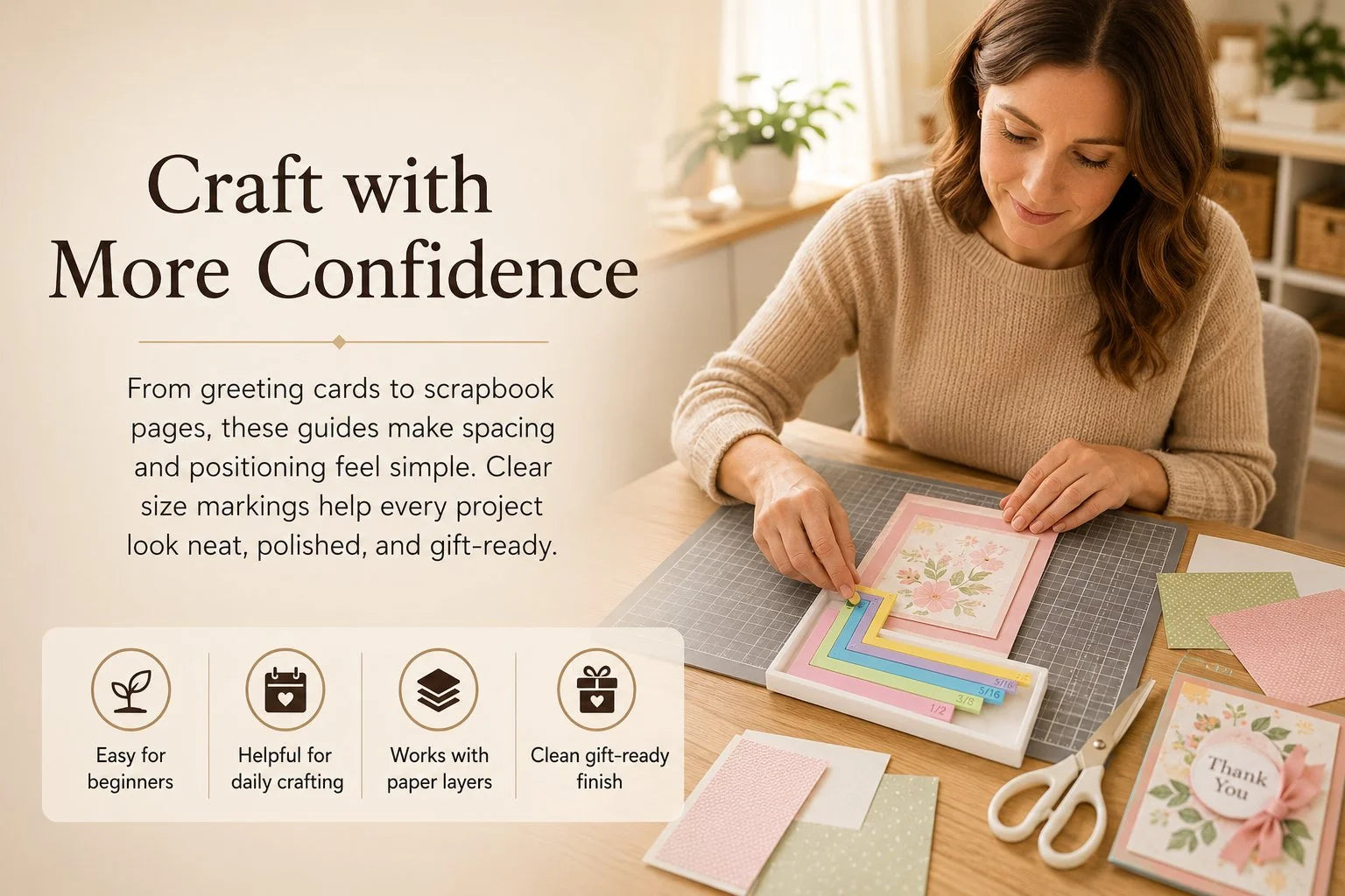 CraftAlign – Precision Card Guide Set
