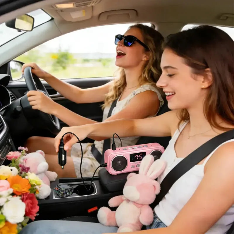 AutoPulse – Wireless Car Audio & Charging Adapter with RGB lights