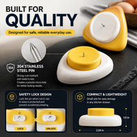 KitchenNest – Stainless Steel Egg Piercer