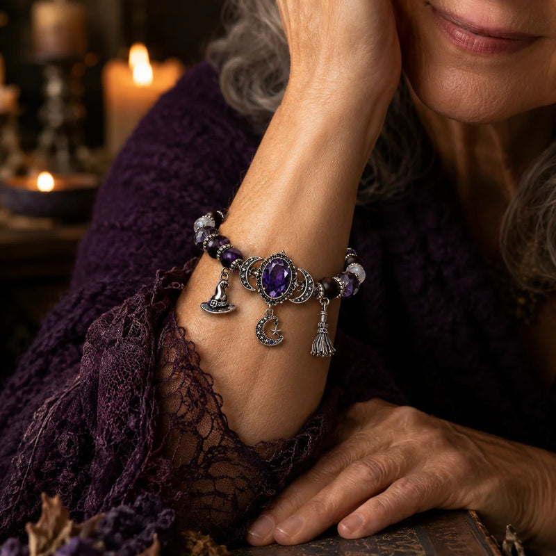 LunaCharm – Crystal Moon Bracelet
