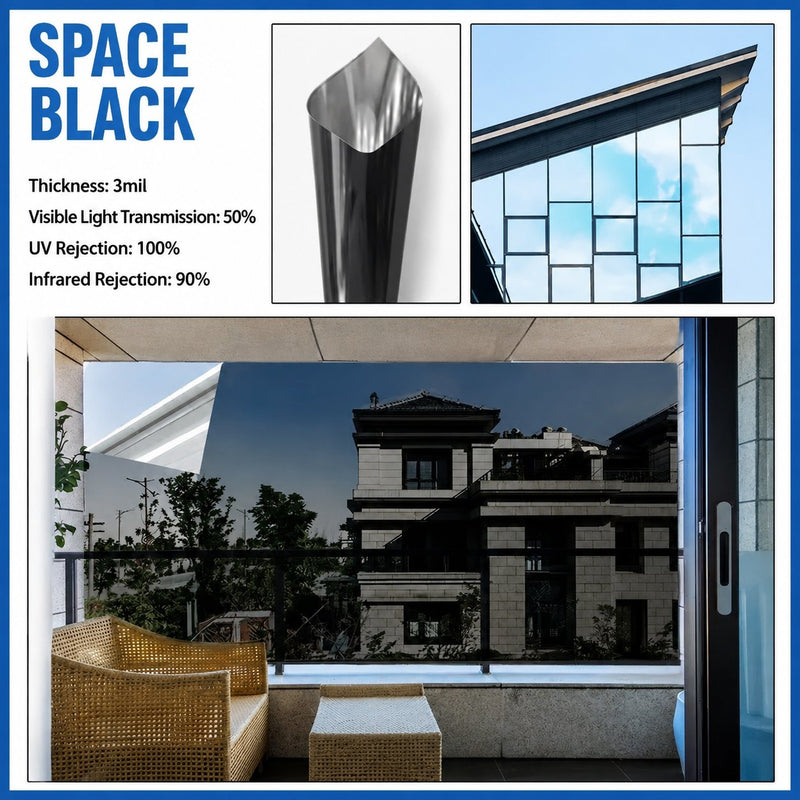 MirrorShield – One-Way Reflective Privacy Film