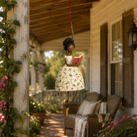 BreezyBelle – Whimsical Dancing Lady Hanging Ornament