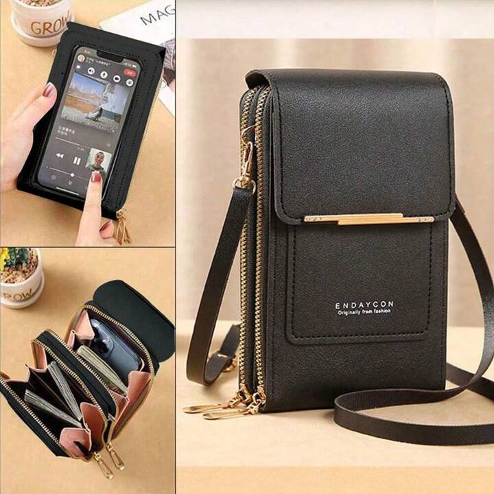 StyleCarry – Touchscreen Crossbody Phone Handbag