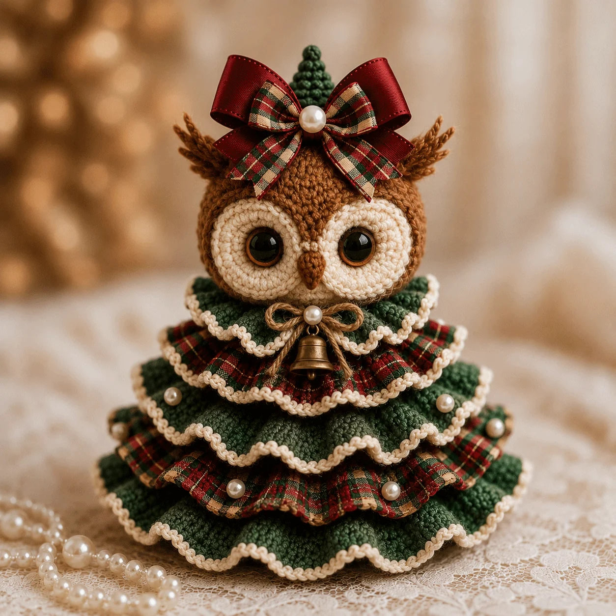FestiveKnot – DIY Christmas Tree Animal Crochet Kit