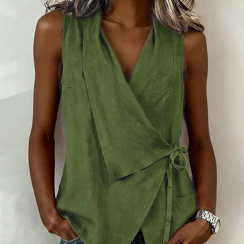LunaTie – Crisscross Wrap Tank Top