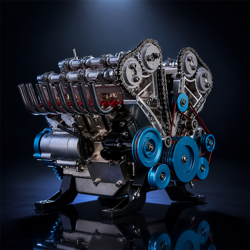EngineCraft – Miniature V8 Engine Display Model