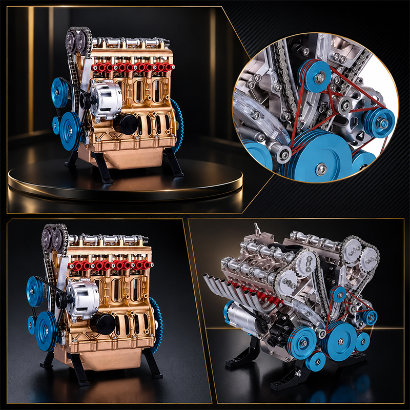 EngineCraft – Miniature V8 Engine Display Model