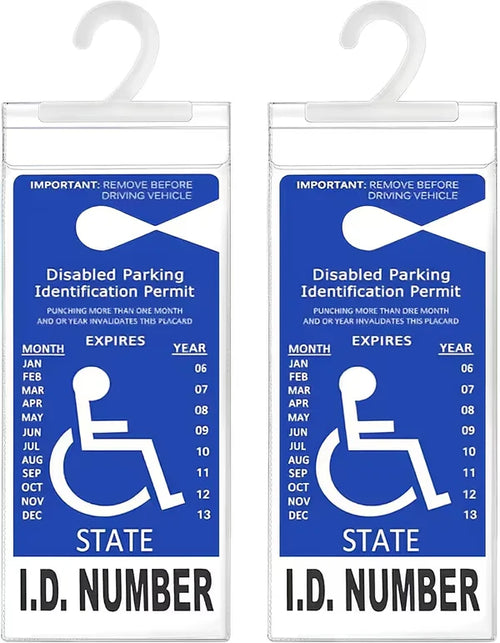 ParkEase – Handicap Parking Placard Holder 2-Pack
