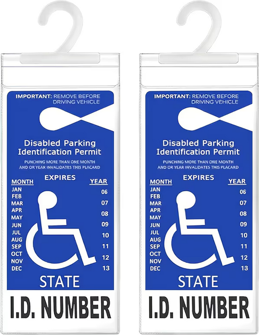 ParkEase – Handicap Parking Placard Holder 2-Pack