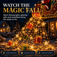 SleighShimmer – Solar-Powered Holiday Garden Ornament