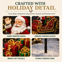 SleighShimmer – Solar-Powered Holiday Garden Ornament