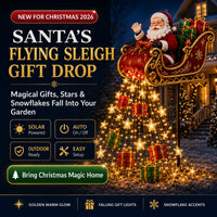 SleighShimmer – Solar-Powered Holiday Garden Ornament