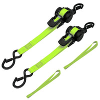 CargoGrip – Retractable Double-Hook Ratchet Strap