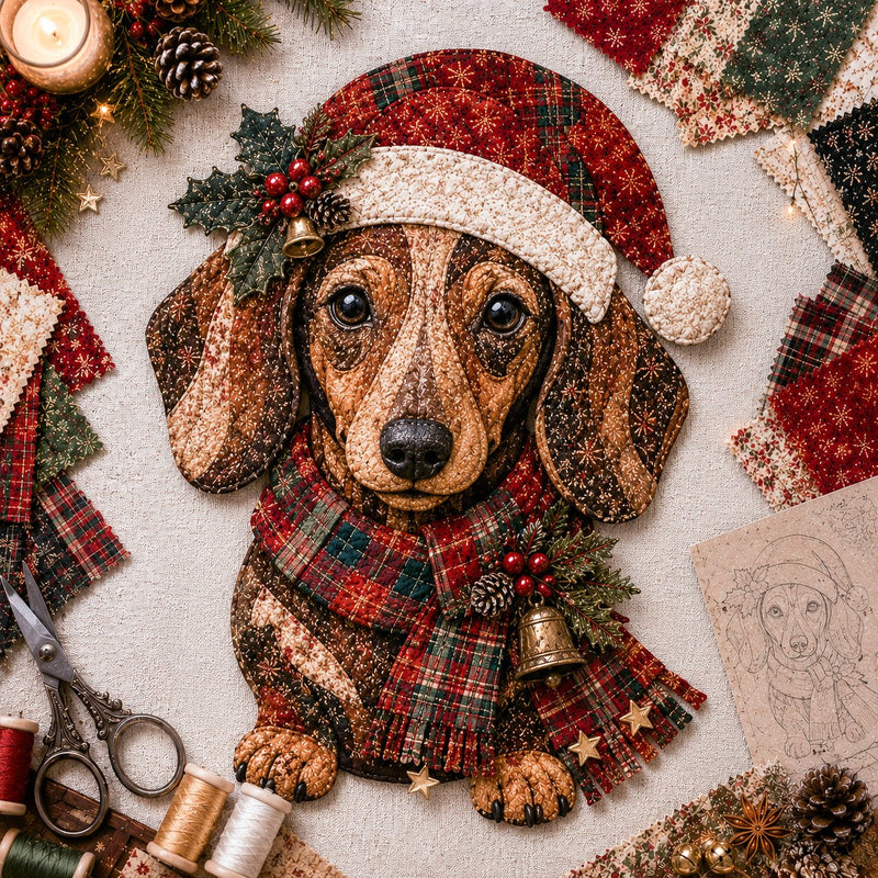 CozyStitch – Christmas Patchwork DIY Decor Kit
