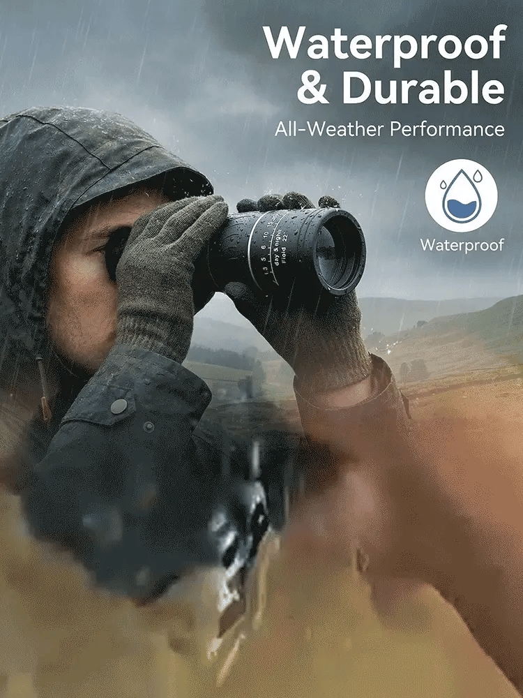 TrailVanta – 100X HD Waterproof Monocular Telescope