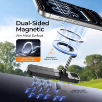 SnapMount – 4-in-1 Dual-Sided Magnetic Phone Stand