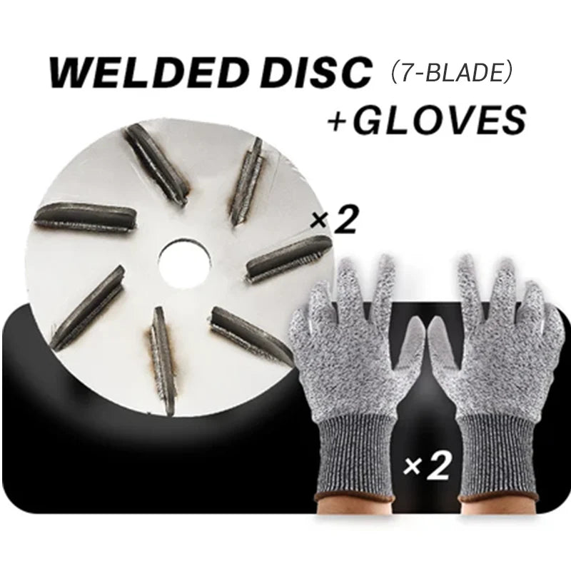FarmEdge – Professional Pig Hair Removal Scraper Disc