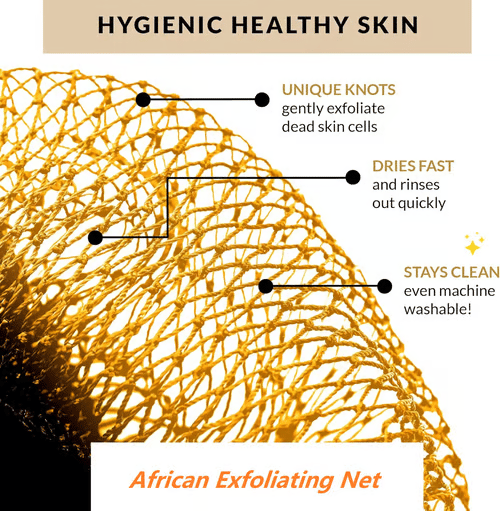 GlowWeave – African Exfoliating Net Sponge