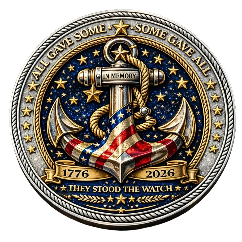 HonorForge – Navy Guardians of the Sea Challenge Coin