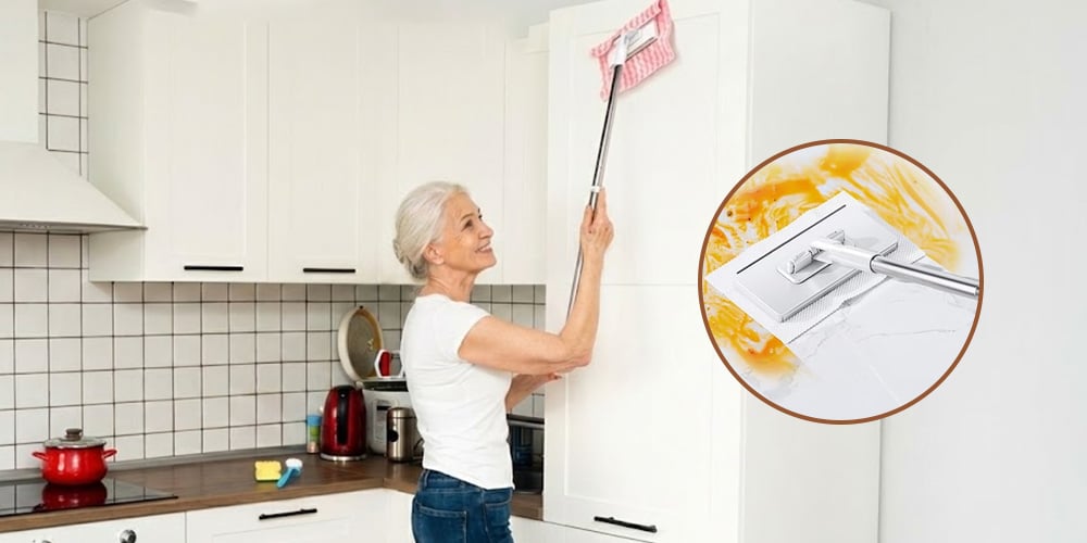 SparkleSweep - Compact Mop for Every Corner