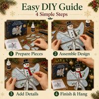 TwinkleCraft – Christmas Iridescent Suncatcher Kit