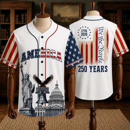 HonorNation – 250 Years Commemorative Baseball Jersey
