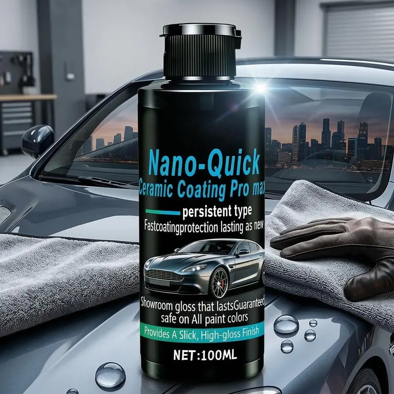 CeramiGlow – High-Gloss SiO₂ Car Ceramic Coating