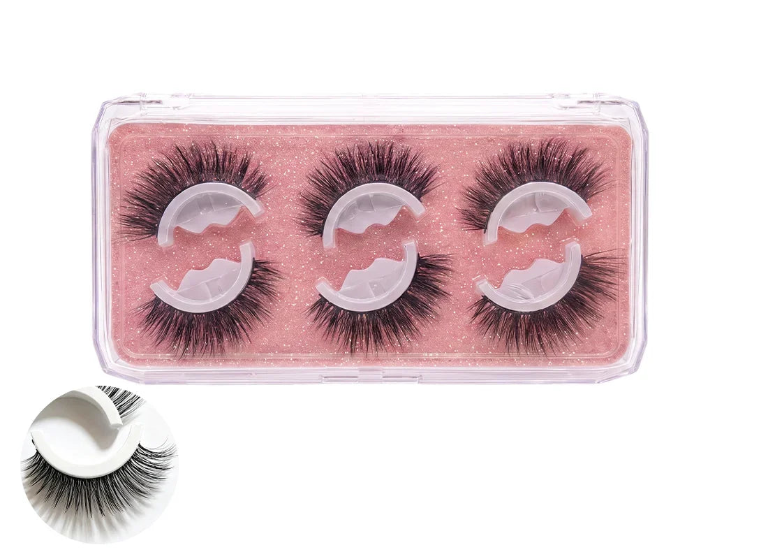 GlamLash – Natural Look Reusable Self-Adhesive Lashes