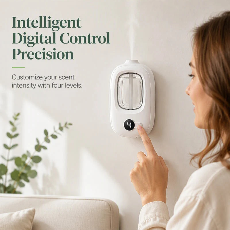 AromaFlex – Rechargeable Automatic Fragrance Diffuser