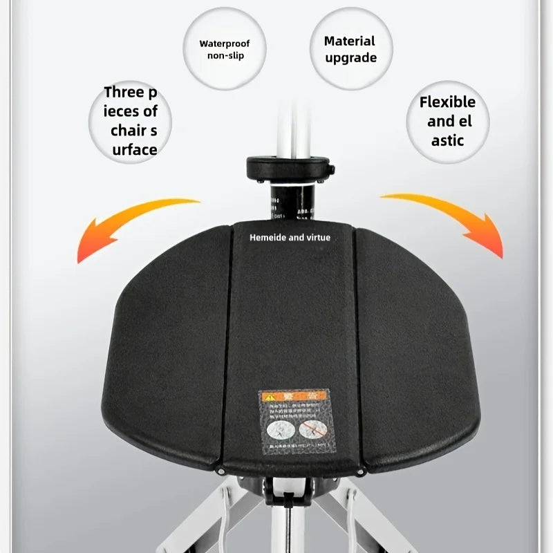 💥Clearance price $29.98🚶‍♂️Folding stool with crutches💥BEST GIFT FOR ELDERLY PEOPLE