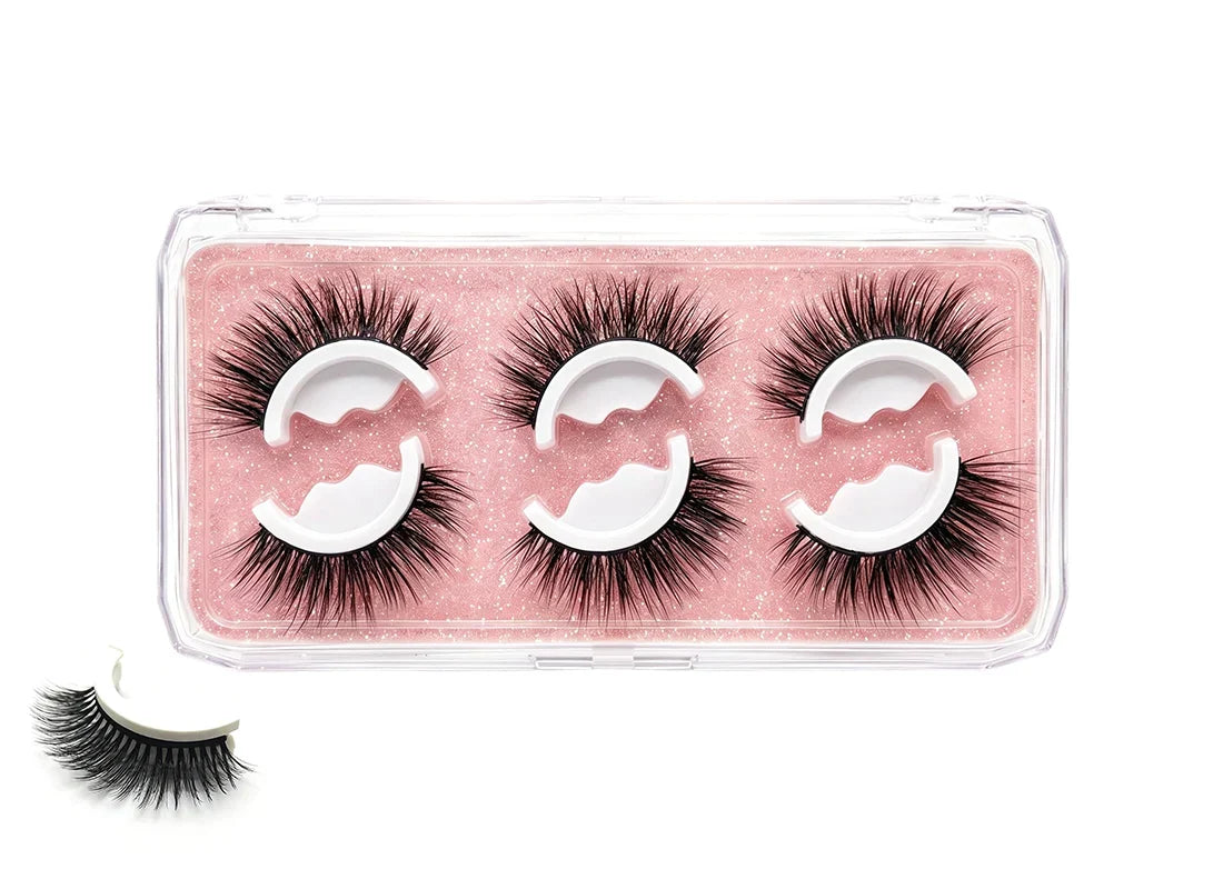 GlamLash – Natural Look Reusable Self-Adhesive Lashes
