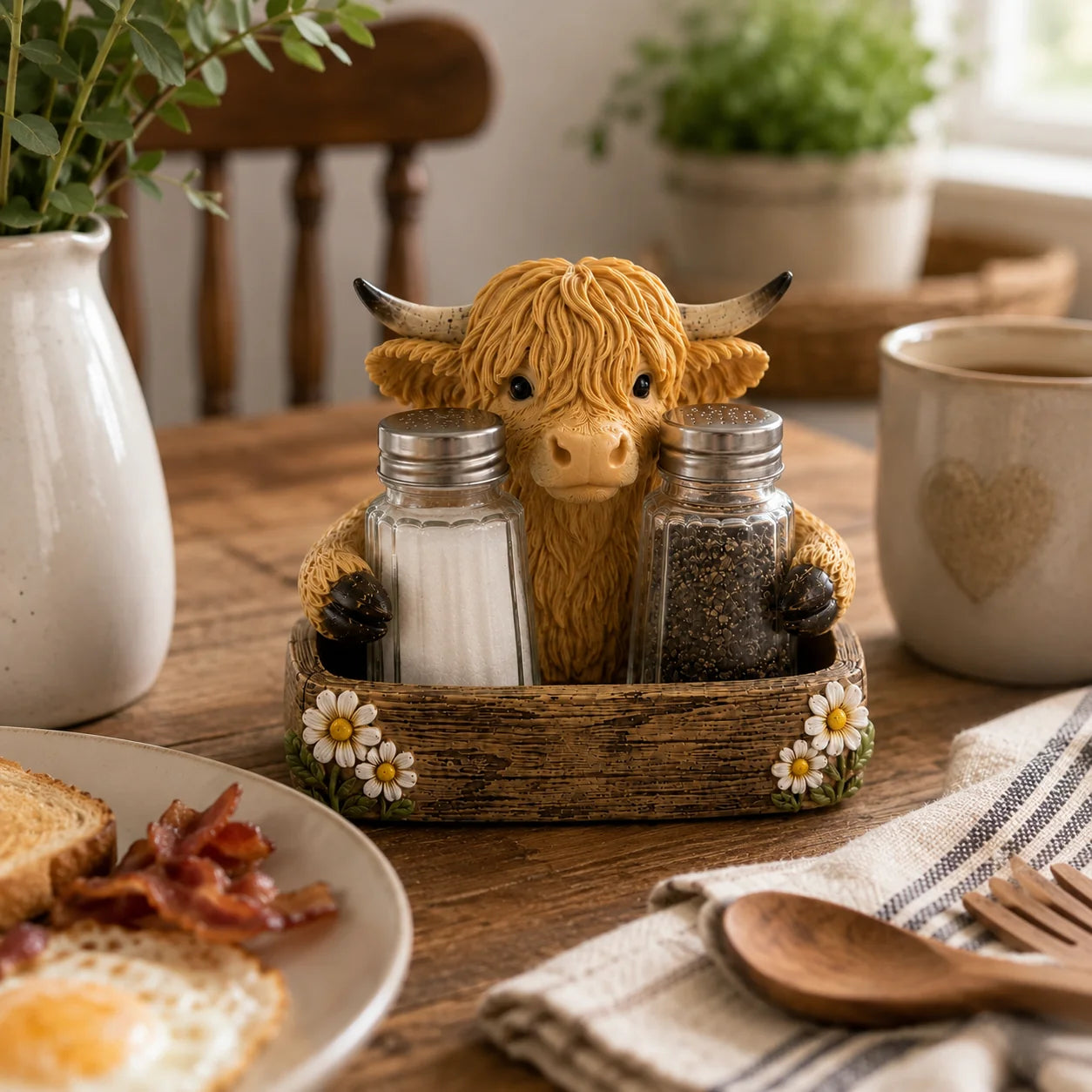 FarmCharm – Cute Highland Cow Décor