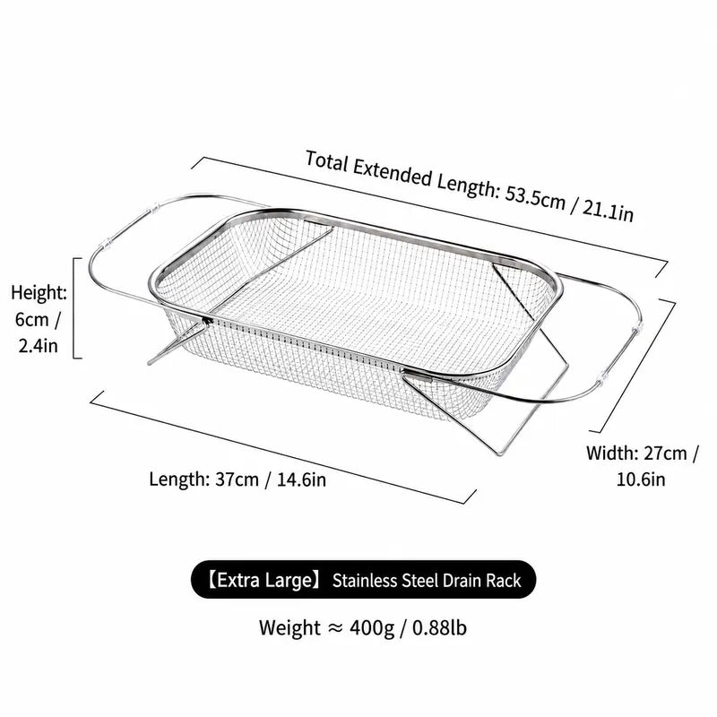 SinkMate – Expandable Over-the-Sink Strainer Basket