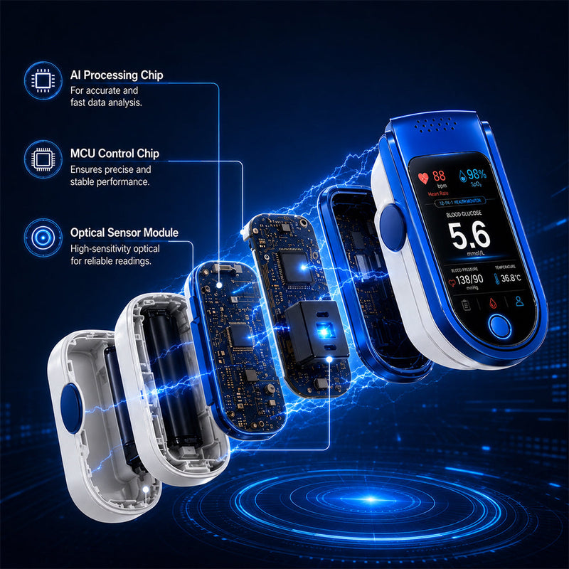 WellnessPulse – Multi-Indicator Health Tracking Device