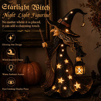 Starwhim – Starlight Witch LED Night Light Figurine