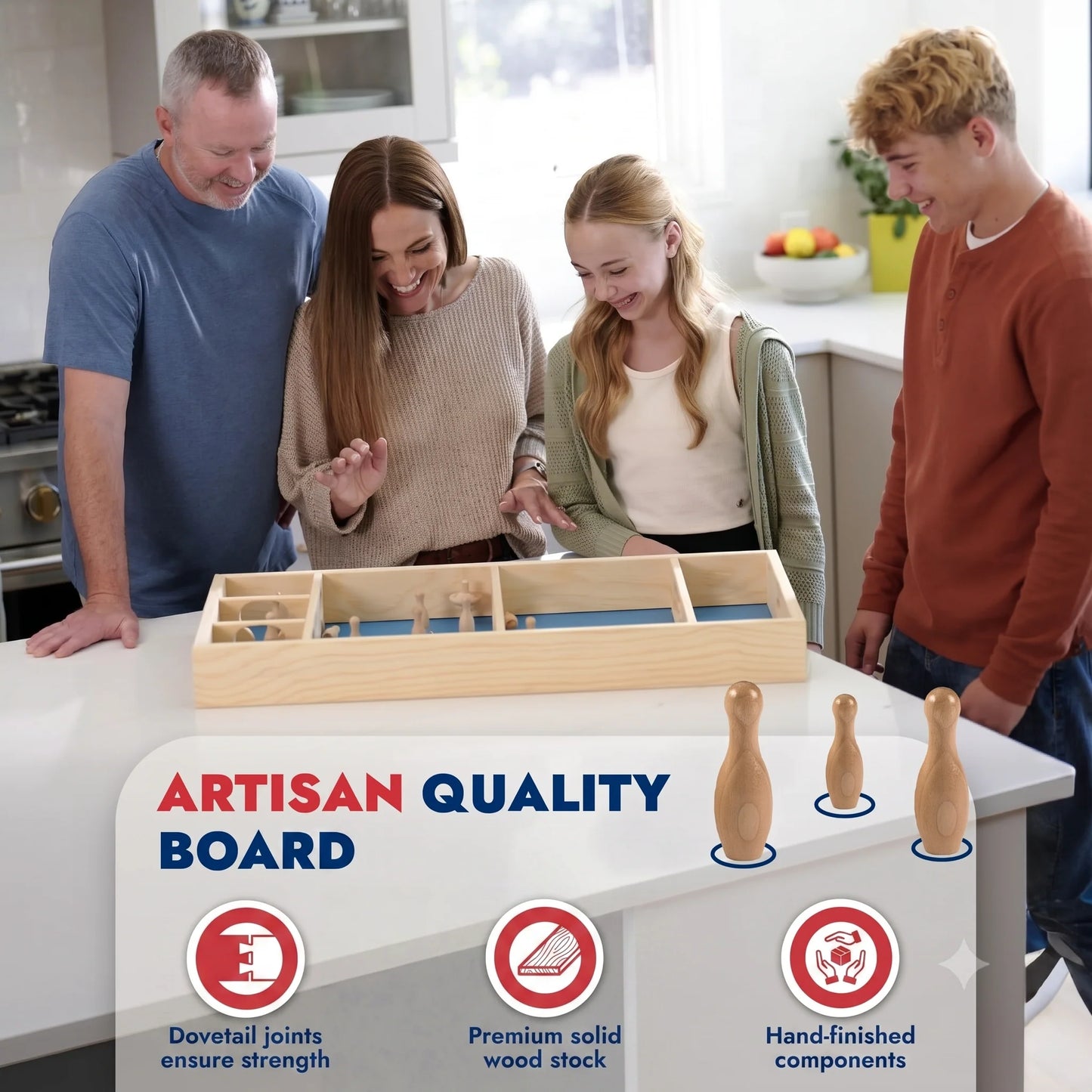 MasterMoves – Deluxe Multi Game Wooden Game
