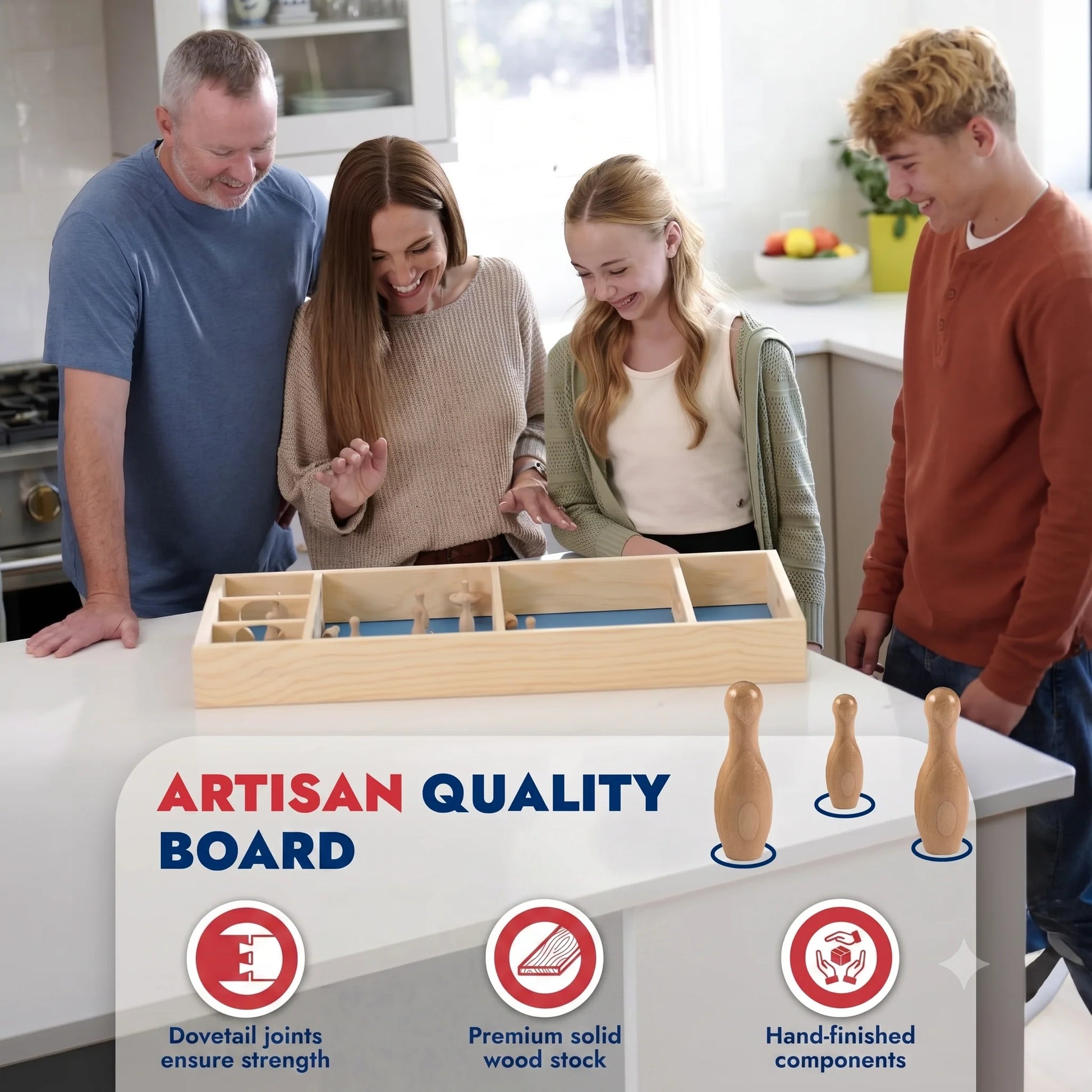 MasterMoves – Deluxe Multi Game Wooden Game
