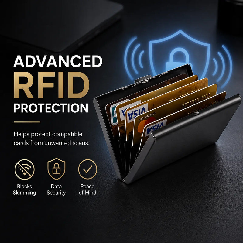 Steelaire – Ultra-Slim RFID Blocking Card Holder