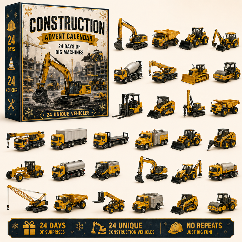 WonderWheels – 24-Day Vehicle Christmas Calendar