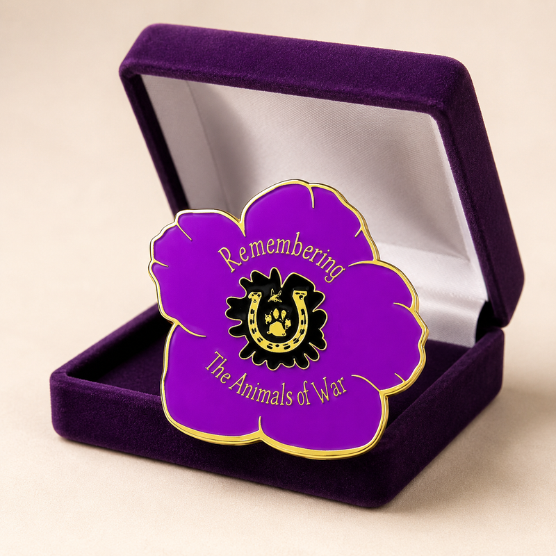 AnimalHeroes – The Animals Of War Remembrance Brooch