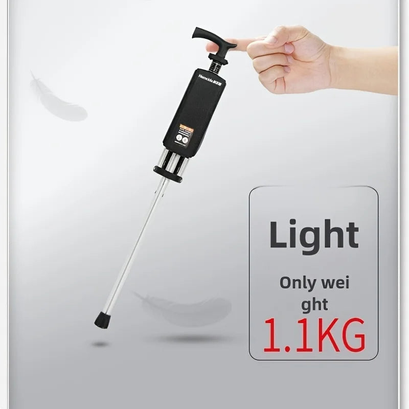 💥Clearance price $29.98🚶‍♂️Folding stool with crutches💥BEST GIFT FOR ELDERLY PEOPLE