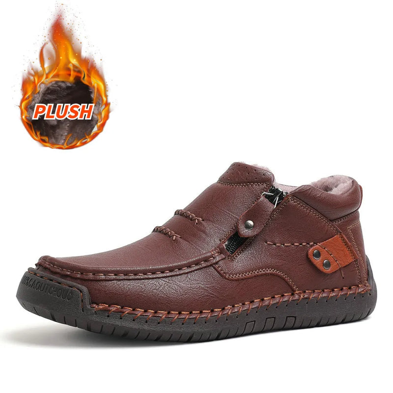 TimberCraft – Classic Genuine Leather Comfort Boots