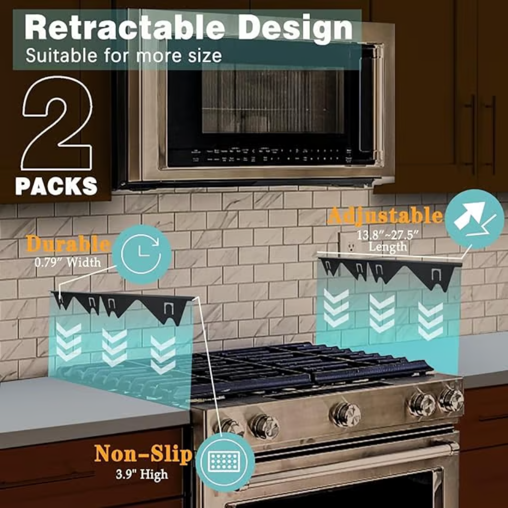 GapLock - Adjustable Stove Gap Covers