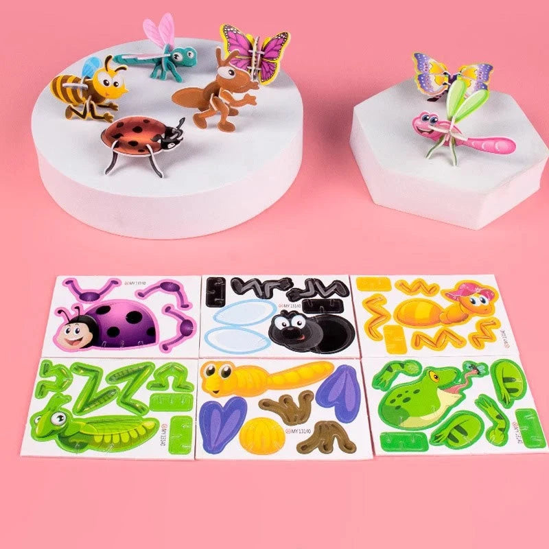 InsectiCraft – 3D DIY Insect Puzzle Set