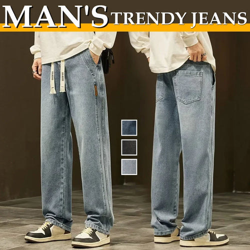 UrbanEase – Loose Straight Jeans