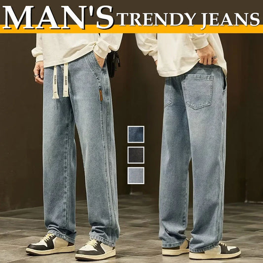 UrbanEase – Loose Straight Jeans