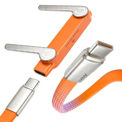 SnapCharge – Foldable Stand USB-C Charging Cable