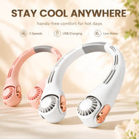 BreezeVanta – 360° Portable Neck Fan